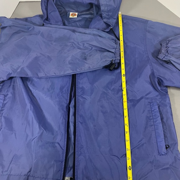 Vintage 90s Tweety Looney Tunes Windbreaker Hooded Jacket Large/xlarge Flawed - Picture 10 of 13